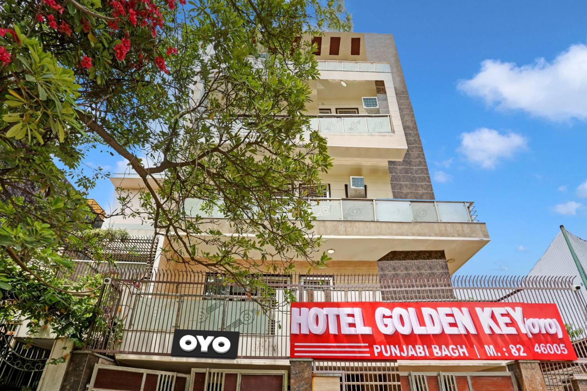 Hotel O Golden Key Inn Punjabi Bagh Nowe Delhi Zewnętrze zdjęcie